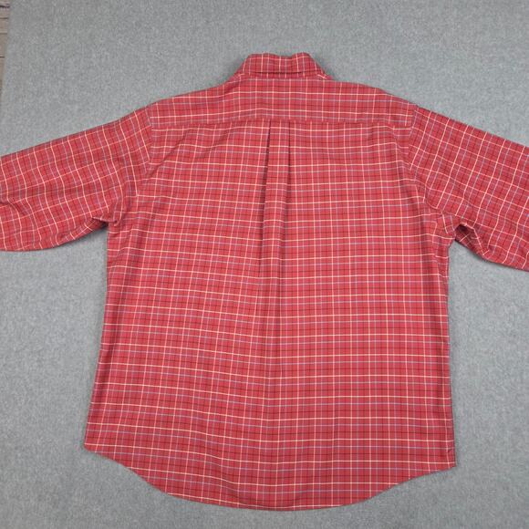 Brooks Brothers Shirt Mens Size XL Non Iron Supima Cotton Red Plaid Button Down - Picture 6 of 11